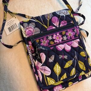 Retired print Floral Nightingale Vera Bradley Mini Hipster Crossbody NWT